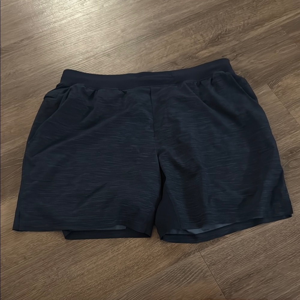 men's navy lululemon zeroed in